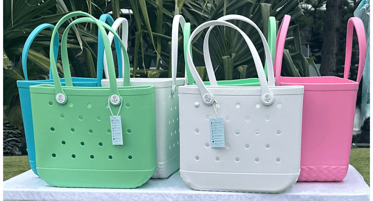 Ditch the Mess, Embrace the Fun: Sturdy Silicone Beach Bags in 6 Vibrant Colours - Sandi Toes