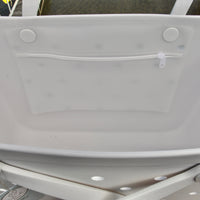 "White Haven Eva Silicone bag showing the insert with zipper"