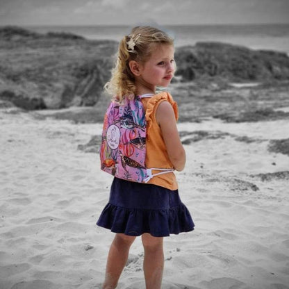 3 year old Turtle Cove beach wet bag