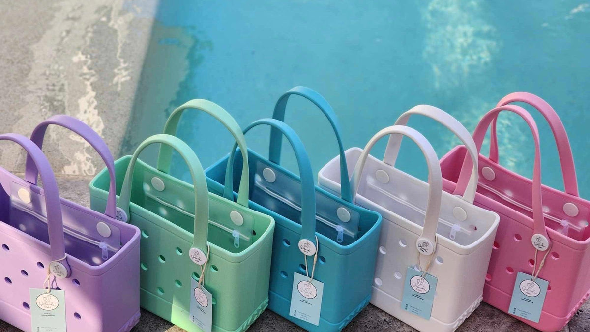 Conquer the Chill in Style with a colourful tote - Sandi Toes