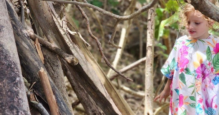 Island Princess walking amonst the mangroves