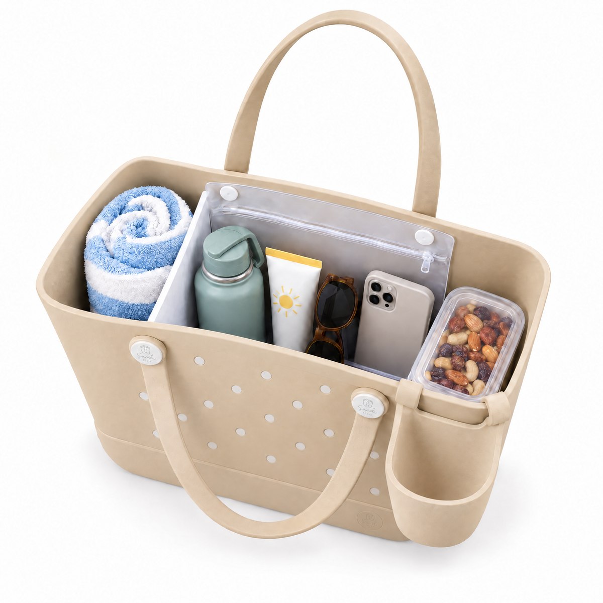 White Bag divider for hauler