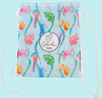 Earth and Sea wet bag with draw strings