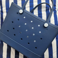 Sailors Navy- EVA Silicone Bag - Sandi Toes