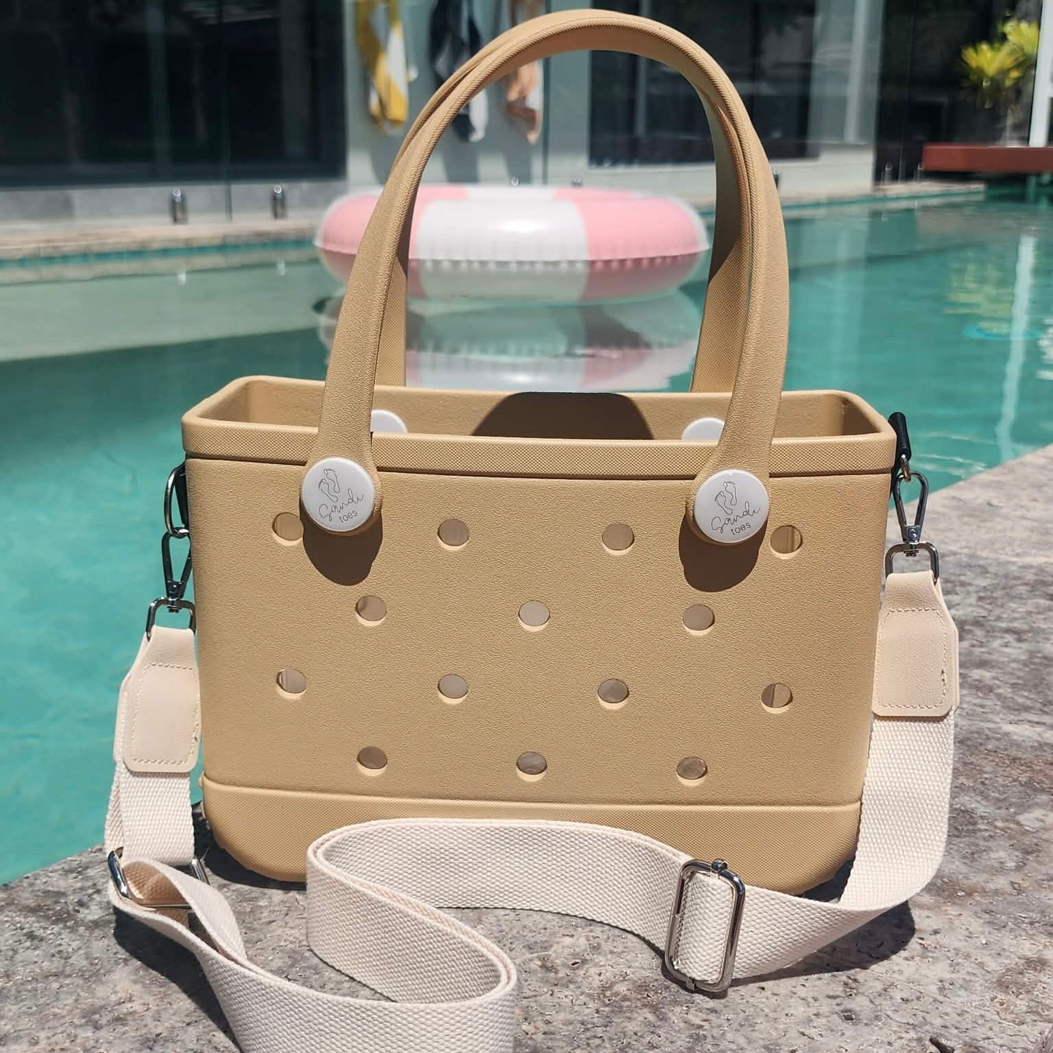Sand Mini eva silicone bag with strap