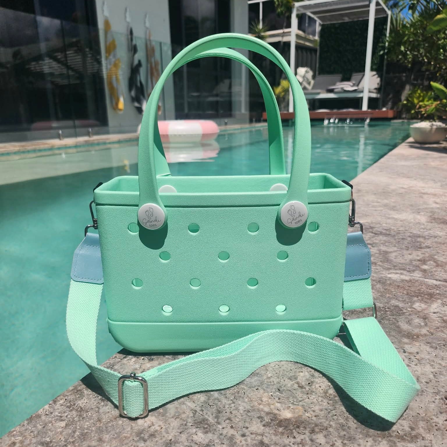 Sea Shell EVA Siicone Mini Bag with Strap