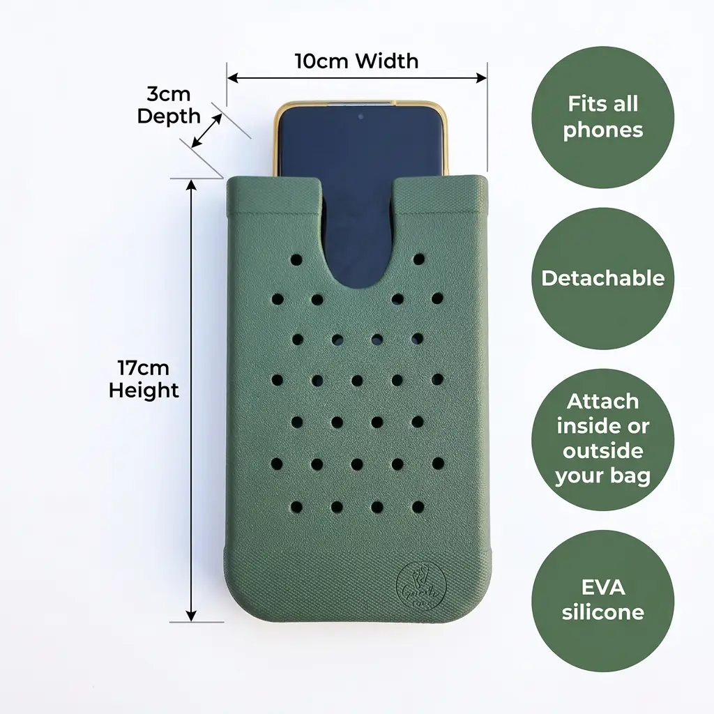 Sea Moss EVA Phone Holder