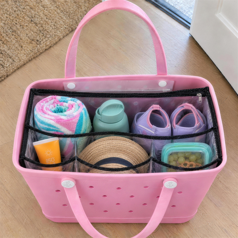Sea Shell Hauler bag organiser with items