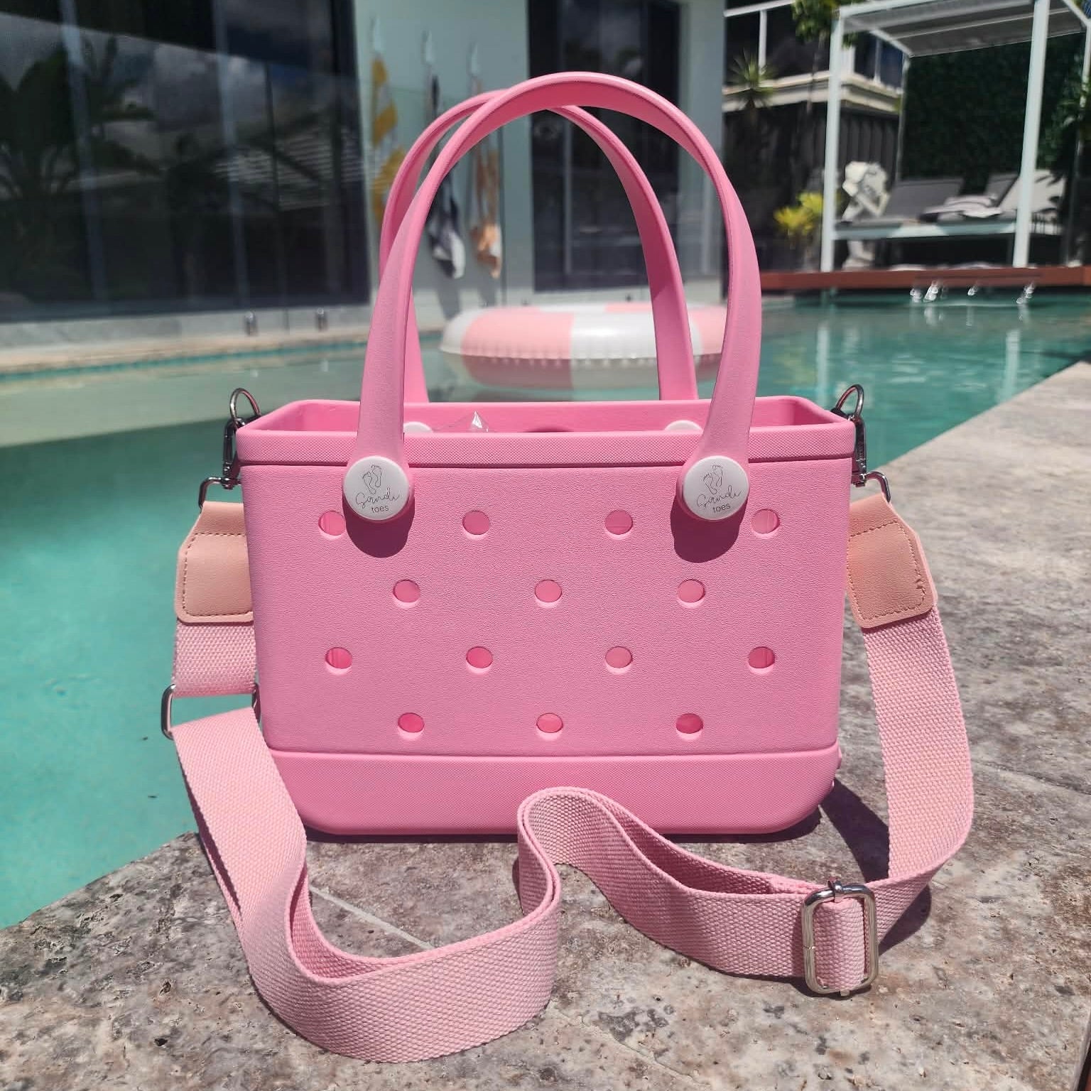 Sea Shell Eva Silicone bag with Strap