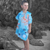 Under the Sea Sand Free Hoodie boy standing next to Elephant Rock Currumbin Beach