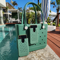 EVA phone holder on everyday bag