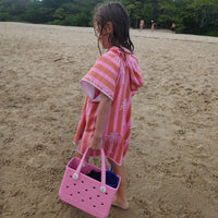 Medium Palm Springs hoodie  7 years old with mini bag